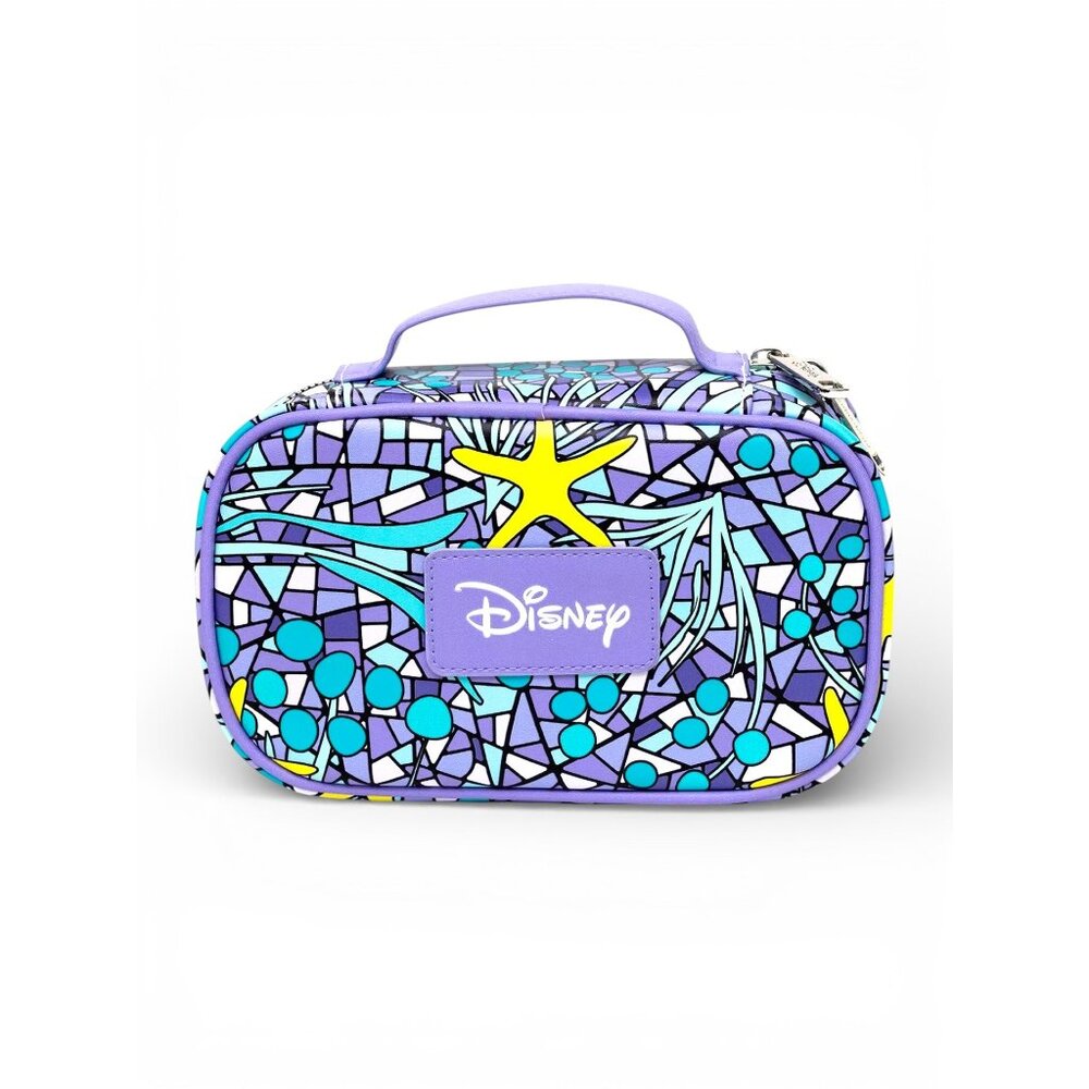 Disney The Little Mermaid Ariel Stained Glass Makeup Bag by Buckle-Down - Picture 2 of 2